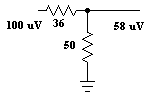 antenna voltage division - quarter wave antenna